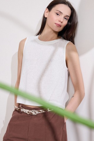 "azaria" sleeveless top namaste