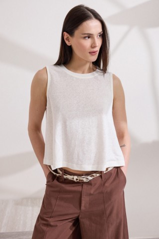 "azaria" αμανικη μπλουζα namaste