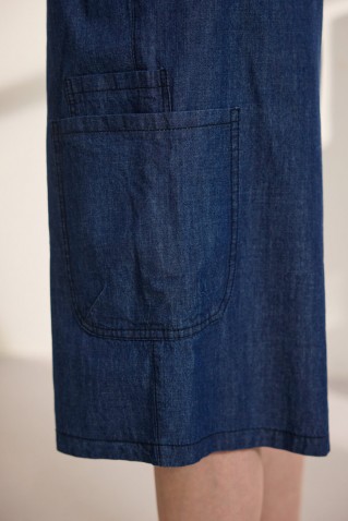 "saphira" denim bermuda namaste