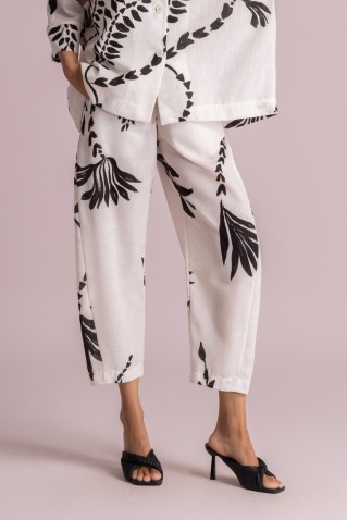 printed pants moutaki