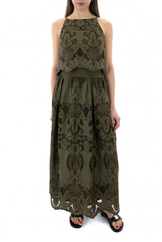 μακρια φουστα moutaki