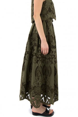 μακρια φουστα moutaki