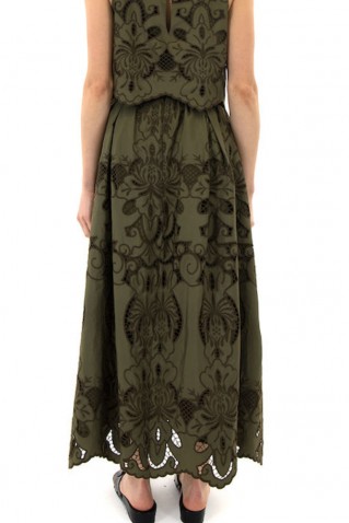 μακρια φουστα moutaki