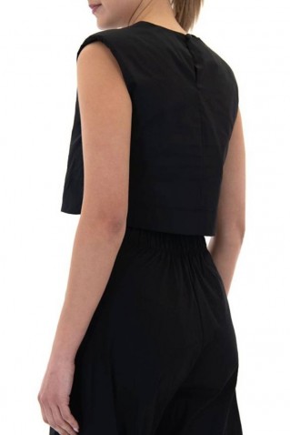 αμανικο cropped top moutaki