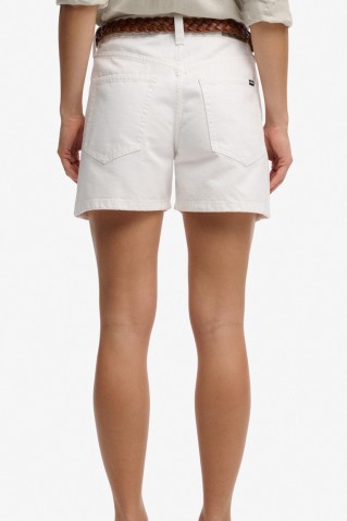 "mid rise" denim shorts superdry & co