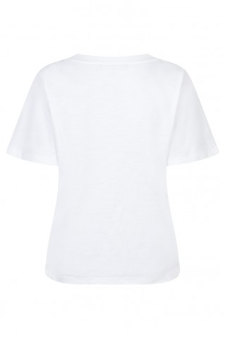 "temmy foil" t-shirt red button