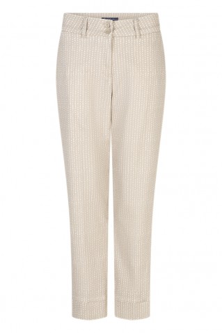 "kate smart print" pants red button