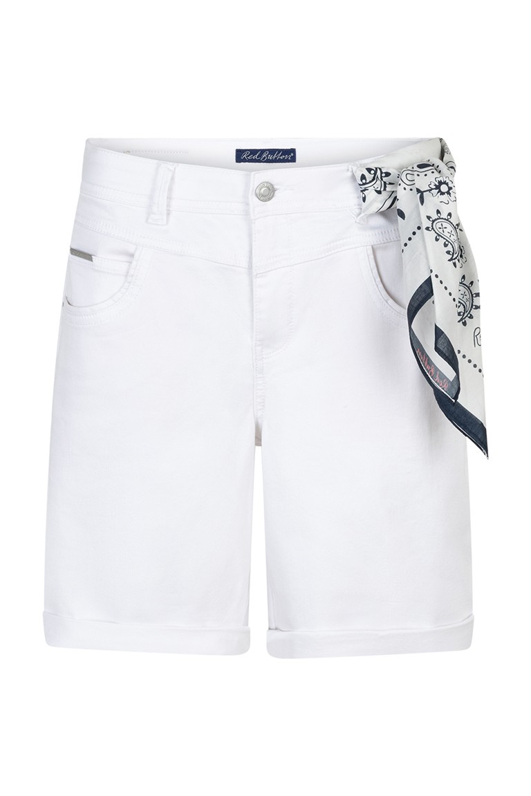 "relax" jog colour shorts red button