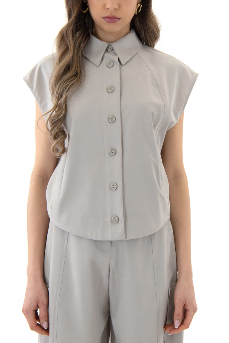 αμανικο γιλεκο πουκαμισο moutaki