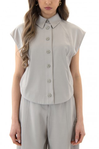 αμανικο γιλεκο πουκαμισο moutaki