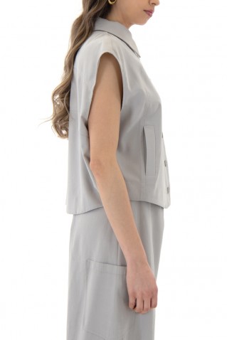 αμανικο γιλεκο πουκαμισο moutaki