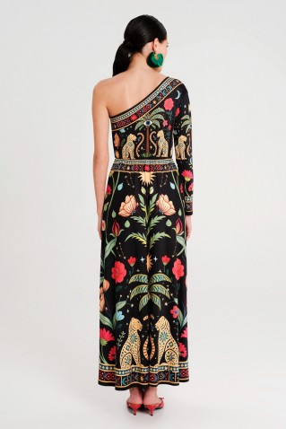 eternity one shoulder long dress peace & chaos