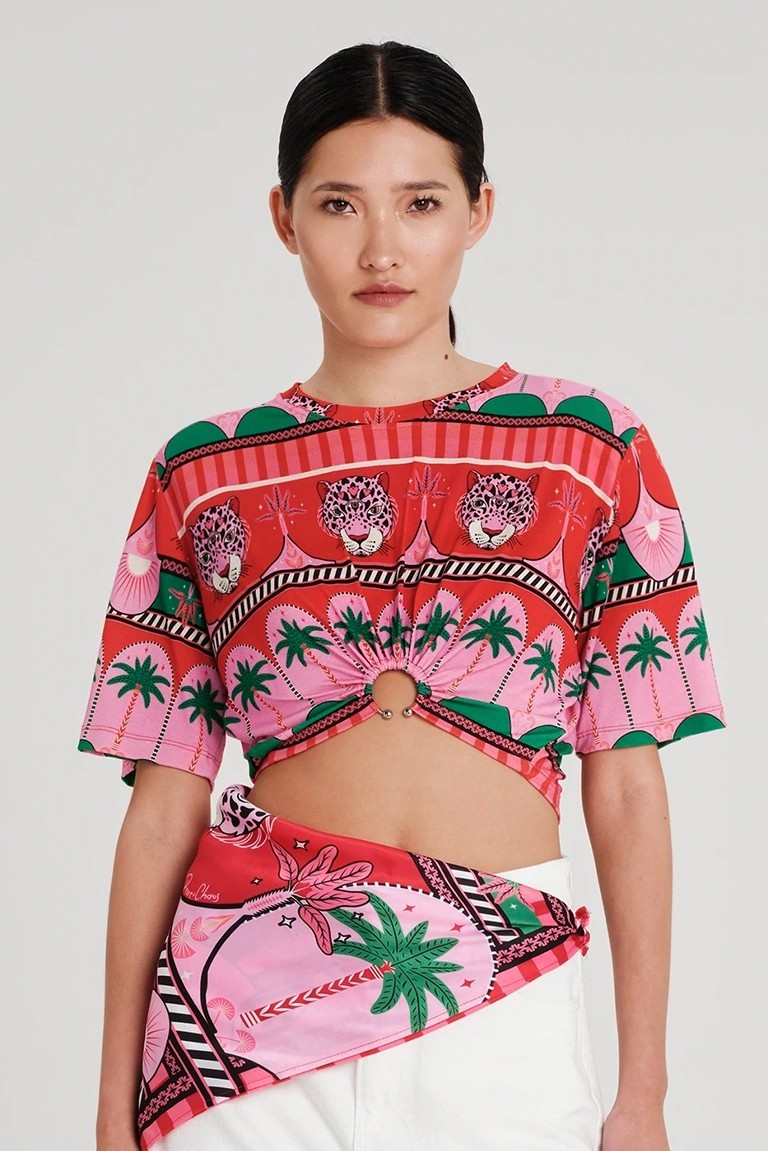 fantasia crop top peace & chaos