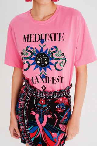 manifestation t-shirt peace & chaos