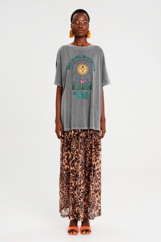 pulse long skirt peace & chaos