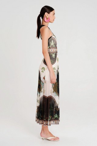 reptile long dress peace & chaos