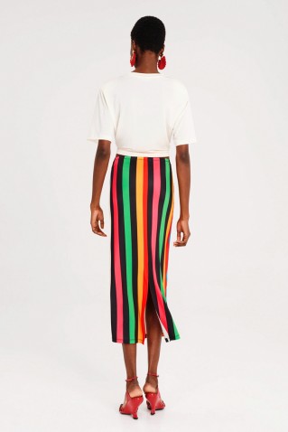 rhythum midi skirt peace & chaos