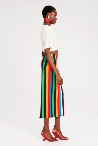 rhythum midi skirt peace & chaos