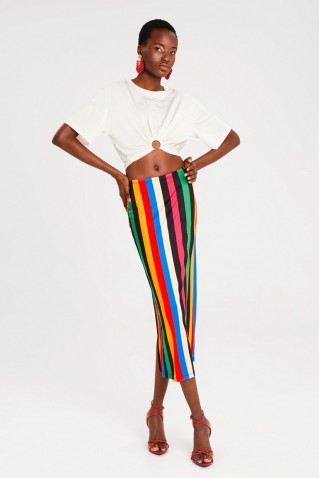 rhythum midi skirt peace & chaos