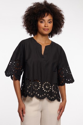 "trudy" bluse rino & pelle