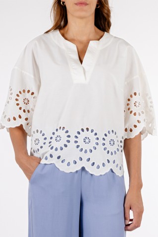 "trudy" bluse rino & pelle