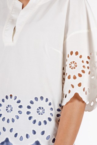 "trudy" bluse rino & pelle