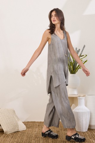 "calanthe" trousers + top + necklace set namaste