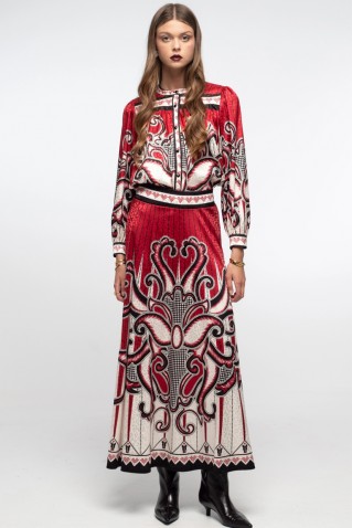 alchemy long skirt peace & chaos