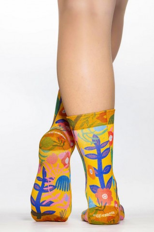 flower line 1 socks wigglesteps