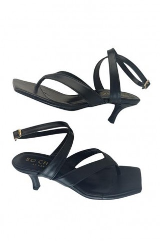 norm πεδιλο μαυρο sochic shoes