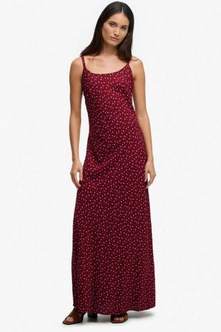 printed cami maxi dress superdry & co