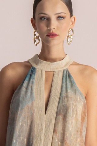 μακρυ φορεμα moutaki