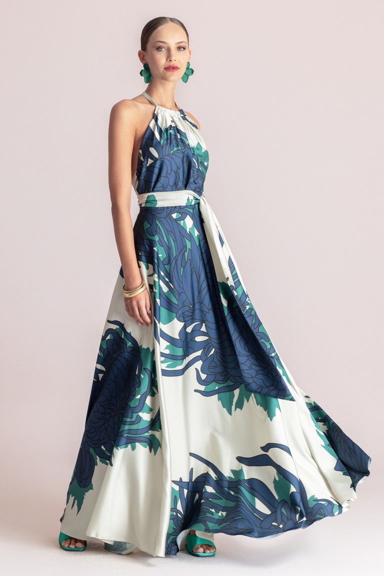 μακρια φουστα moutaki