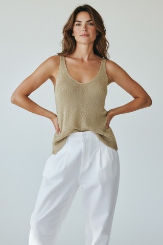 πλεκτη μπλουζα moutaki