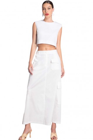 αμανικο cropped top moutaki