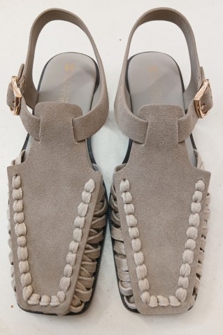 "rachel" leather sandals massimo santini