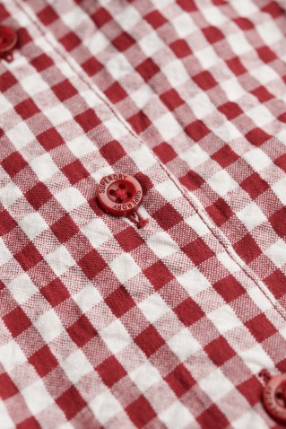 gingham cami playsuit superdry & co