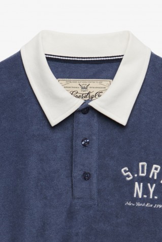 heritage terry polo blouse superdry & co