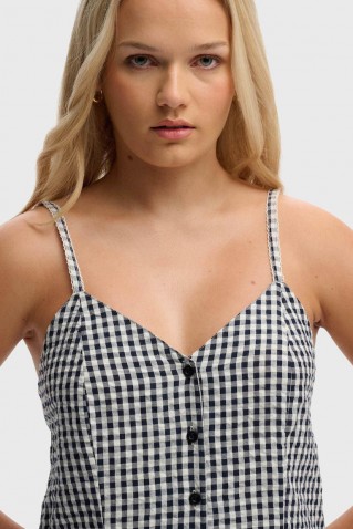 gingham cami playsuit superdry & co