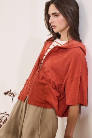 "anvika" hooded jacket namaste