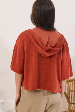 "anvika" hooded jacket namaste