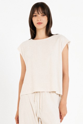 terry cropped top philosophy