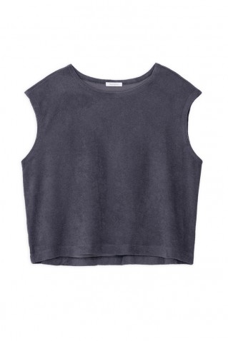 terry cropped top philosophy