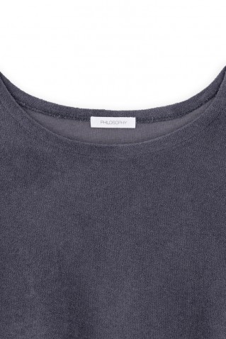 terry cropped top philosophy