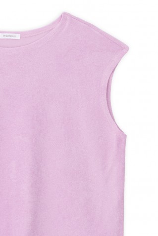 terry cropped top philosophy