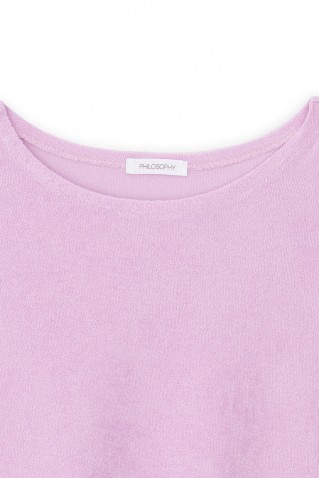 terry cropped top philosophy