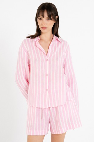 linen stripes shirt philosophy