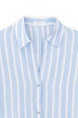linen stripes shirt philosophy