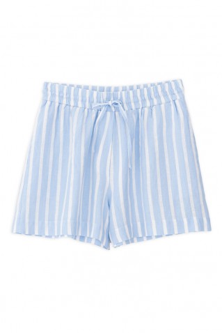 linen stripes shorts philosophy