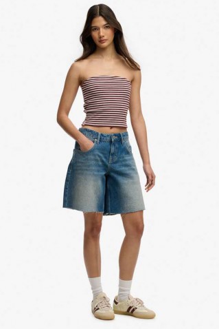 mid rise baggy shorts superdry & co